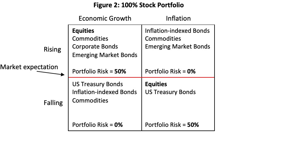 Figure 2: 100% stock portfolio.