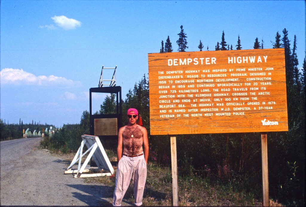 Start of the Dempster Highway